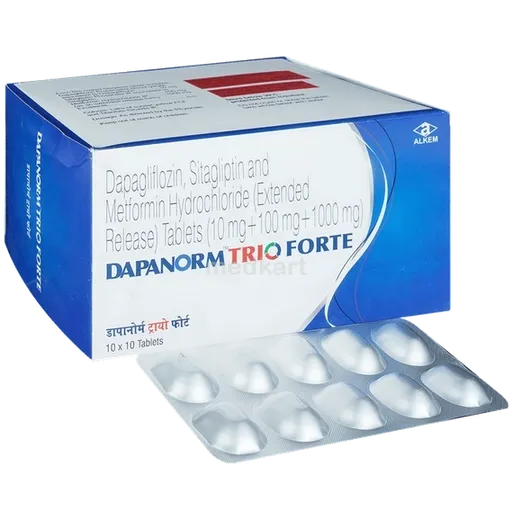 dapanorm trio forte tablet 10's